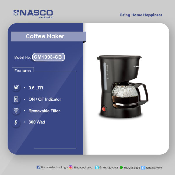 NASCO 0.5LTR COFFEE MAKER2