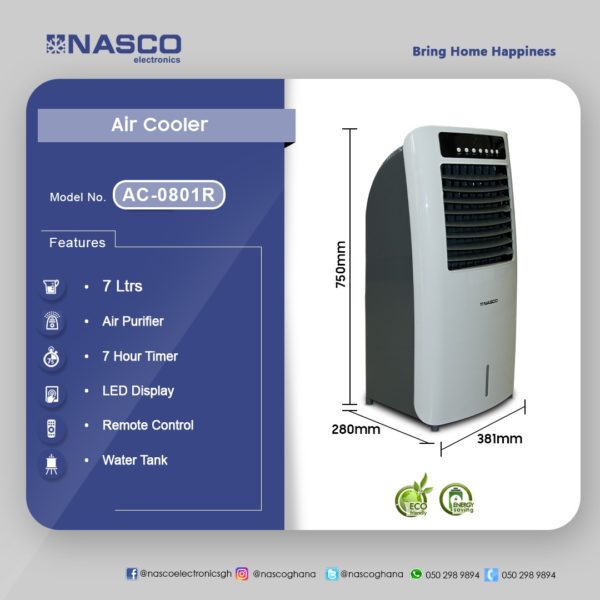 NASCO 7LTR AIR COOLER AC-0801R